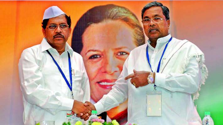 ಹೈಕಮಾಂಡ್ ಜೊತೆ ಮುಖ್ಯಮಂತ್ರಿ-ಪರಮೇಶ್ವರ್ ಚರ್ಚೆ